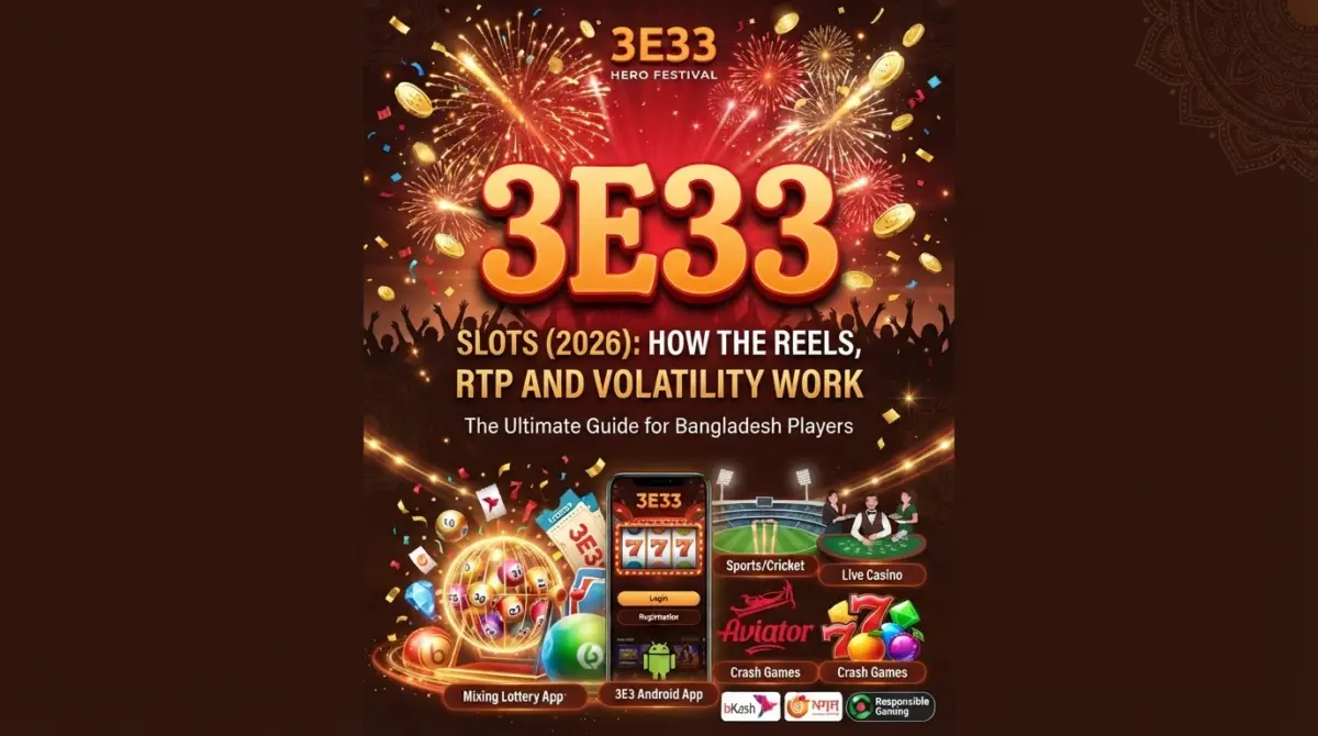 3E33 (BD 3E33 Games) slots (2026): How the Reels, RTP and Volatility Work